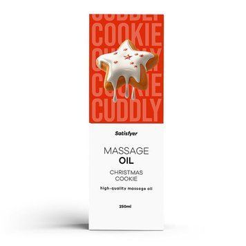 Массажное масло Satisfyer Massage Oil Christmas Cookie, 250 мл