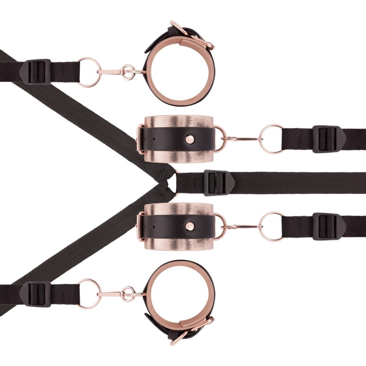 Фиксатор рук и ног для кровати Rosy Gold - Under-Mattress Restraint Set