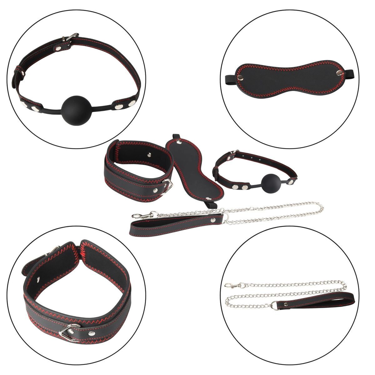 Набор БДСМ Erospace Wild Play BDSM Set 4 pcs C9