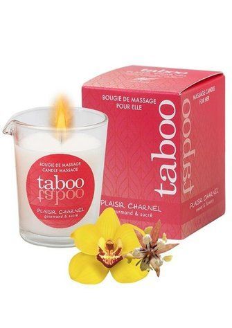 Массажная свеча Taboo Plaisir Charnel, 60 г