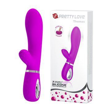 Вибратор-кролик Pretty Love Thomas Vibrator Purple